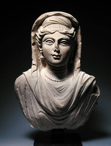 Female Bust, from Palmyra from Syrian