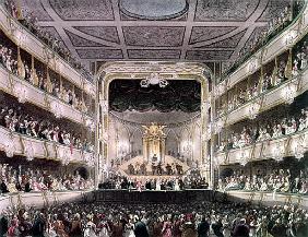 Covent Garden Theatre, 1808, from ''Ackermann''s Microcosm of London'' ; engraved by J. Bluck (fl.17