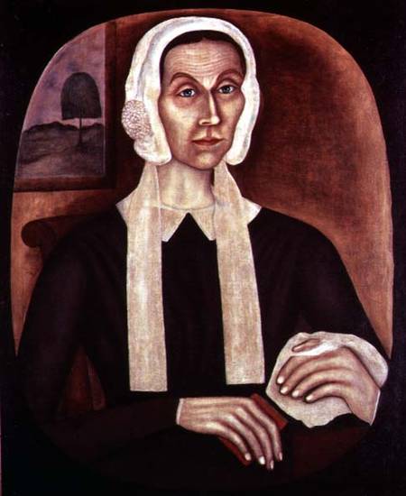 Portrait of an Elderly Quaker Lady from T. Skynner