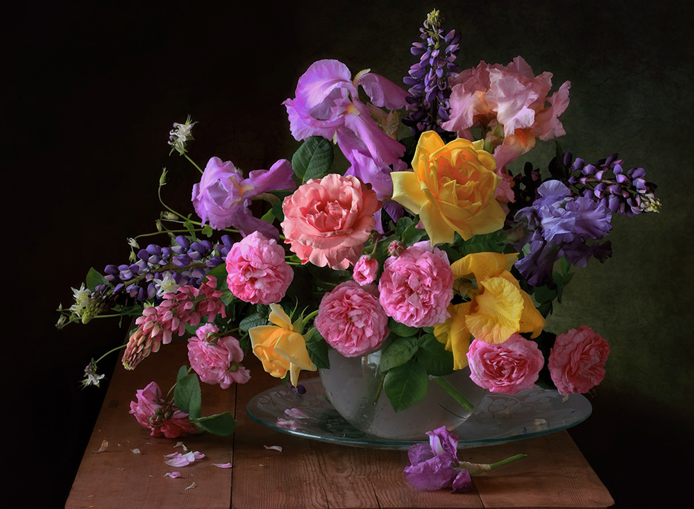 Still life with June flowers from Tatyana Skorokhod (Татьяна