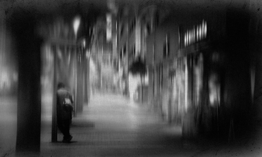 Night street... from Teruhiko Tsuchida