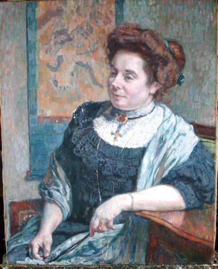 Madame Maurice Denis from Theo van Rysselberghe