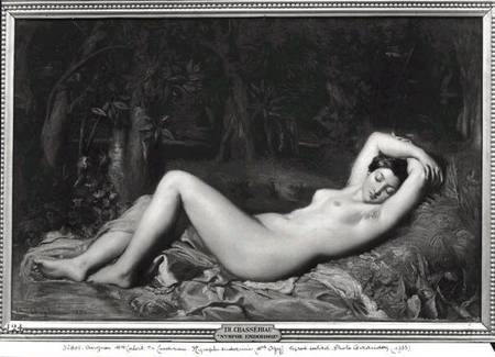 Sleeping Nymph from Théodore Chassériau