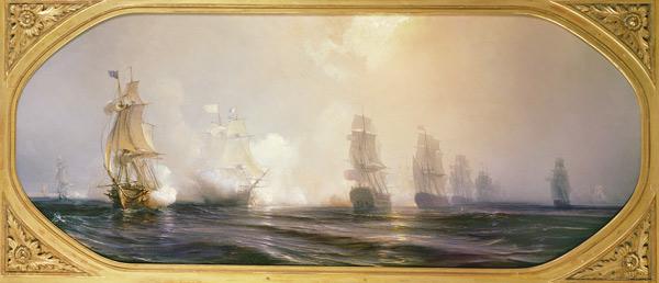 Naval Battle in Chesapeake Bay, 3rd September 1781
