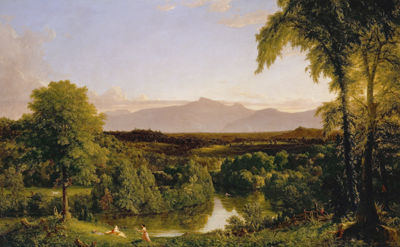 View on the Catskill Early Autumn from Thomas Cole