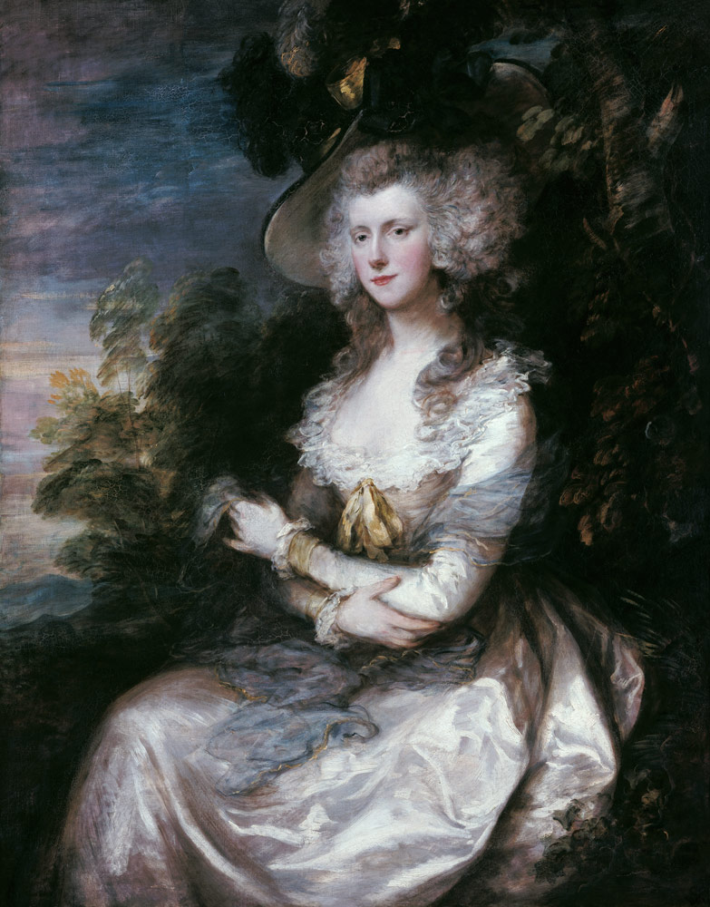 Portrait of Mrs.Thomas Hibbert from Thomas Gainsborough