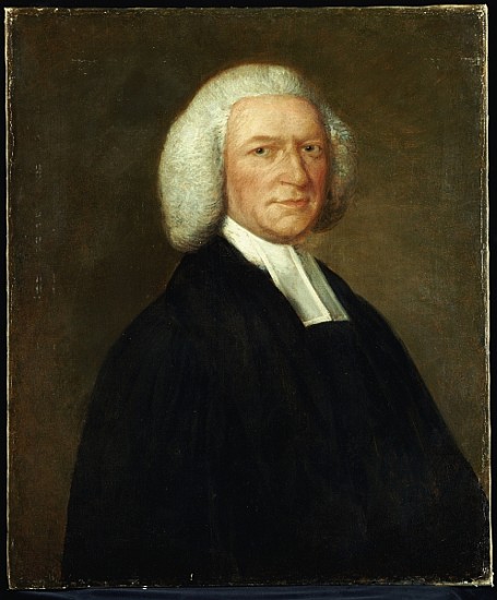 Portrait of Bishop Woodward, half length, in clerical robes, c.1756-58 from Thomas Gainsborough