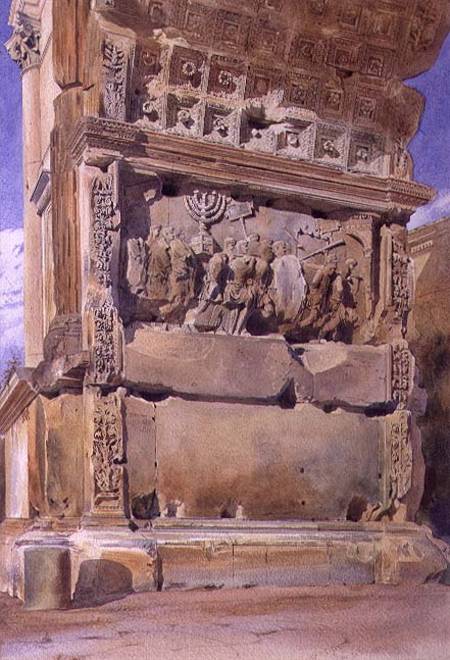 Arch of Titus, Rome from Thomas Hartley Cromek