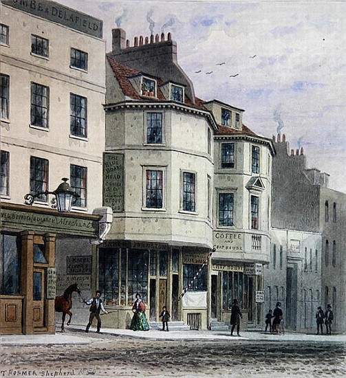 The Boars Head Inn, King Street, Westminster from Thomas Hosmer Shepherd