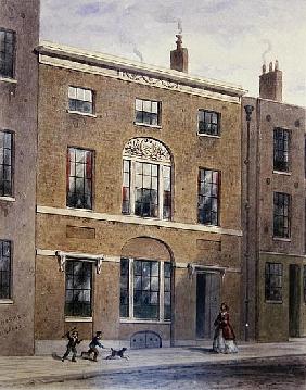 Plumbers Hall in Great Bush Lane, Cannon Street