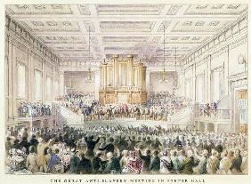 The Great Anti-Slavery Meeting of at Exeter Hall