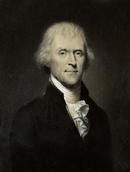 Thomas Jefferson / Bouch aft.R.Peale