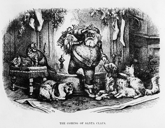 The Coming of Santa Claus from Thomas Nast