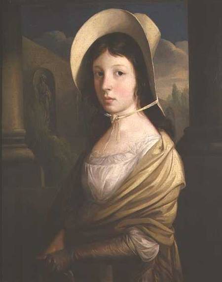 Priscilla Jones, wife of the artist from Thomas of Bath Barker