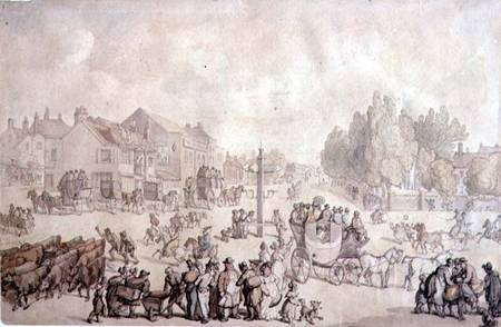 Elephant and Castle from Thomas Rowlandson