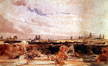 Paris viewed from the Champs Elysees from Thomas Shotter Boys