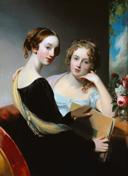 Portrait of the McEuen sisters from Thomas Sully