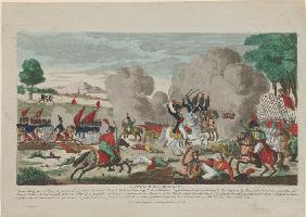 The Battle of Friedland. A Charge of the Russian Leib Guard on 14 June 1807