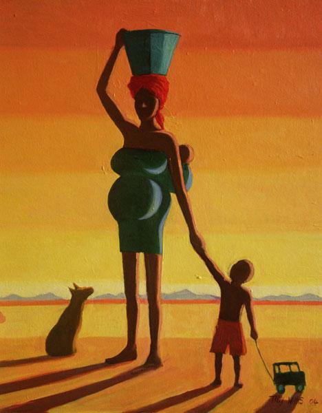 Matriarch, 2004 (oil on canvas) 