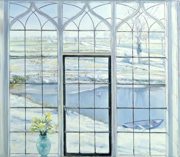 Winter Triptych, 1990 (oil on canvas)  from Timothy  Easton