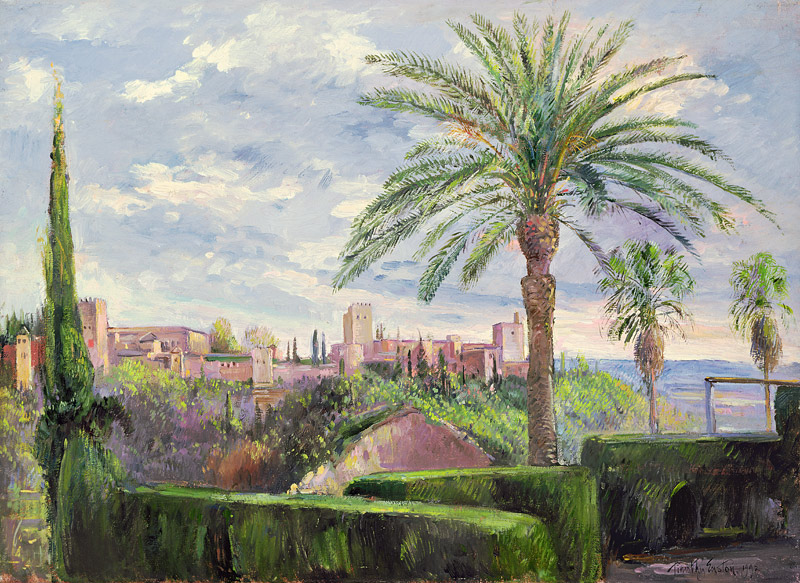 Towards the Alhambra  from Timothy  Easton
