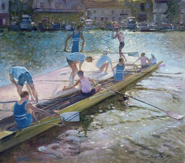 At the Raft, Henley, 1993  from Timothy  Easton