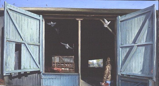 Blue Barn Doors  from Timothy  Easton