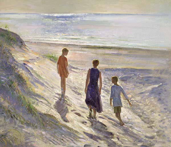 Down to the Sea, 1994 (oil on canvas)  from Timothy  Easton