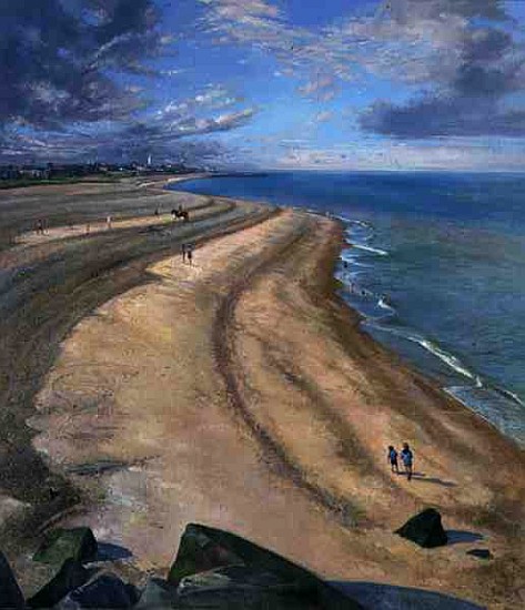 Serpentine Beach at Southwold (oil on canvas)  from Timothy  Easton