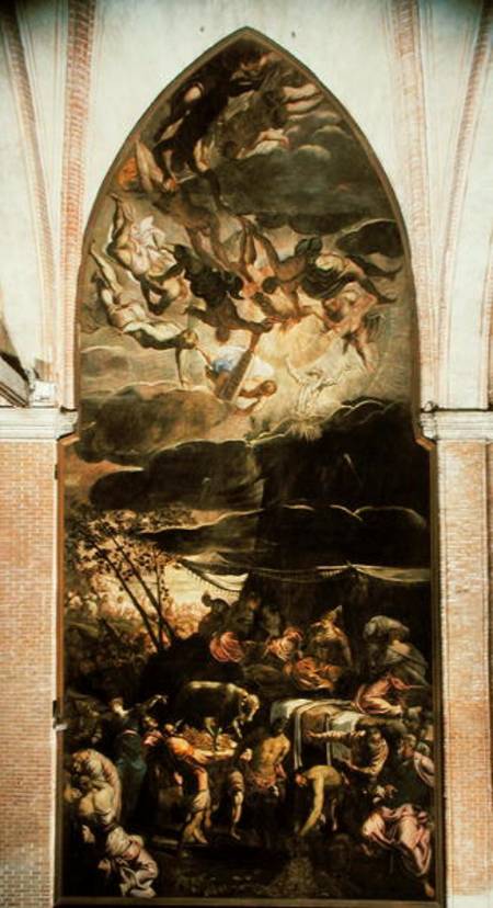 Adoration of the Golden Calf from Jacopo Robusti Tintoretto