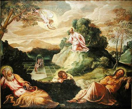 The Agony in the Garden from Jacopo Robusti Tintoretto