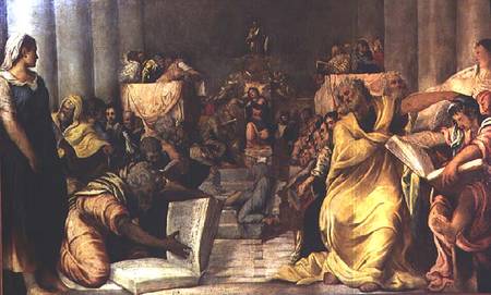 Christ Among the Doctors from Jacopo Robusti Tintoretto