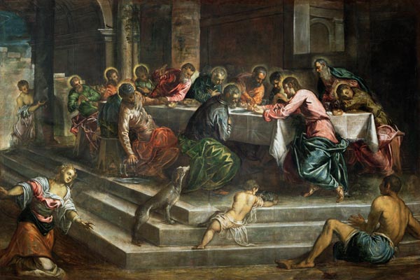 Last Supper from Jacopo Robusti Tintoretto