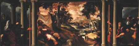St. Roch Ill in the Desert from Jacopo Robusti Tintoretto