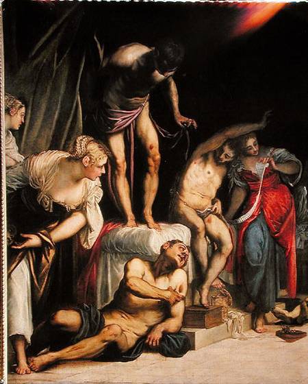 Saint Roch curing the Plague from Jacopo Robusti Tintoretto