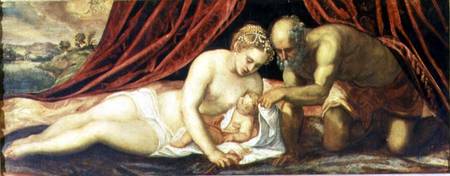 Venus, Vulcan and Cupid from Jacopo Robusti Tintoretto