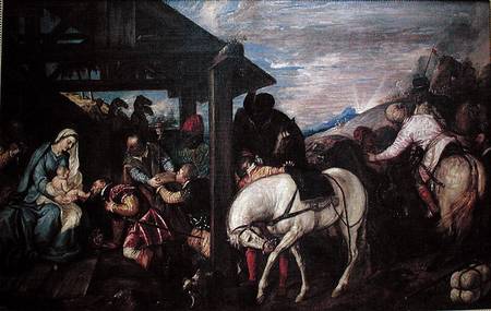 The Adoration of the Magi from Tizian (aka Tiziano Vercellio)