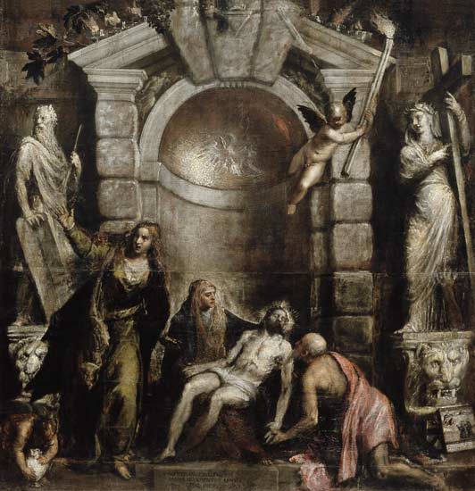 Pieta from Tizian (aka Tiziano Vercellio)