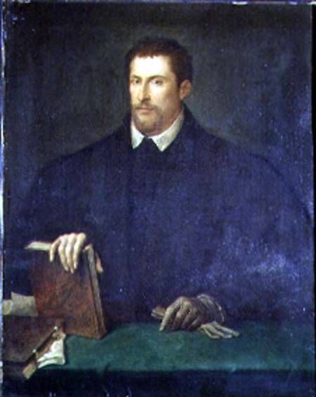 Portrait of Ippolito Riminaldi from Tizian (aka Tiziano Vercellio)