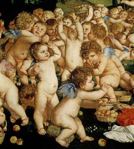 The Worship of Venus from Tizian (aka Tiziano Vercellio)