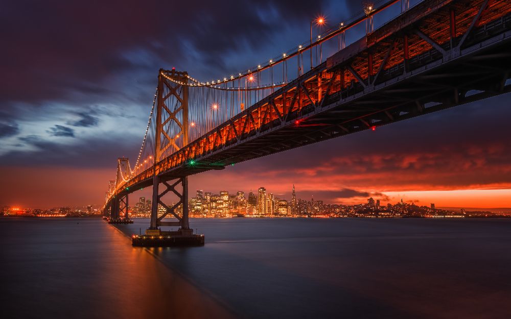 Fire over San Francisco from Toby Harriman