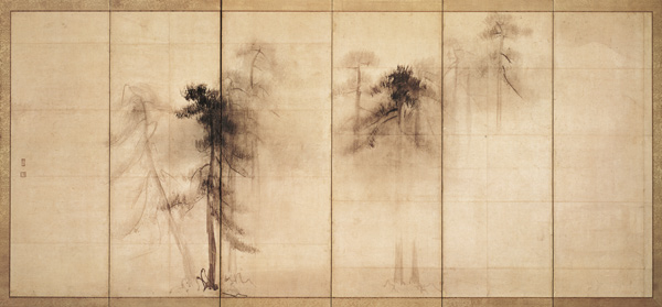 The forest of pines from Tohaku Hasegawa 