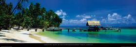 Beach and Jetty with Boat