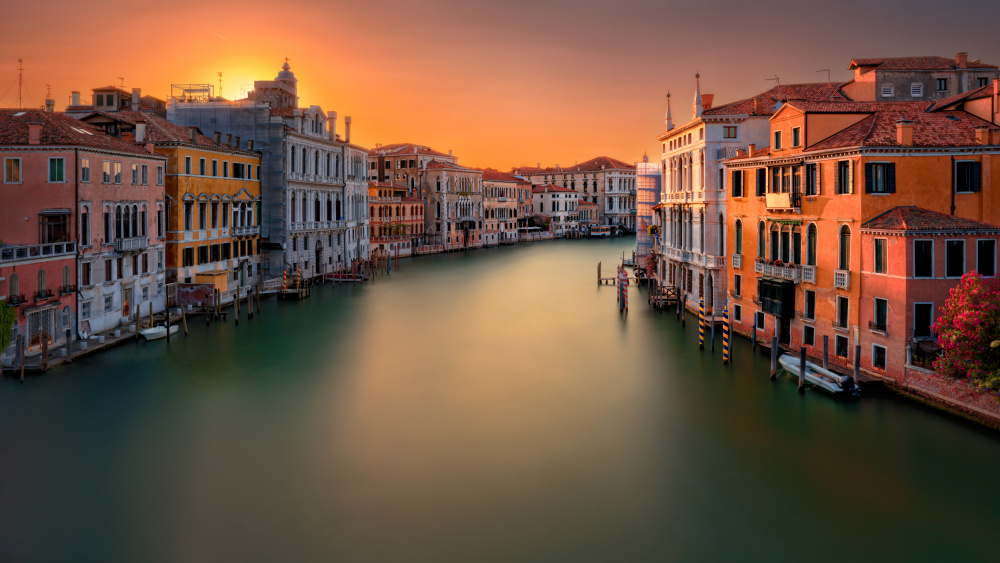 Sunset in Venice from Tommaso Pessotto