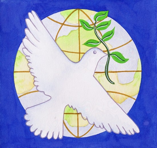 Dove of Peace, 2005 (w/c on paper)  from Tony  Todd