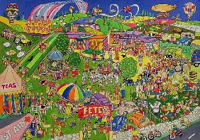 The Summer Fete, 1999 (w/c on paper) 