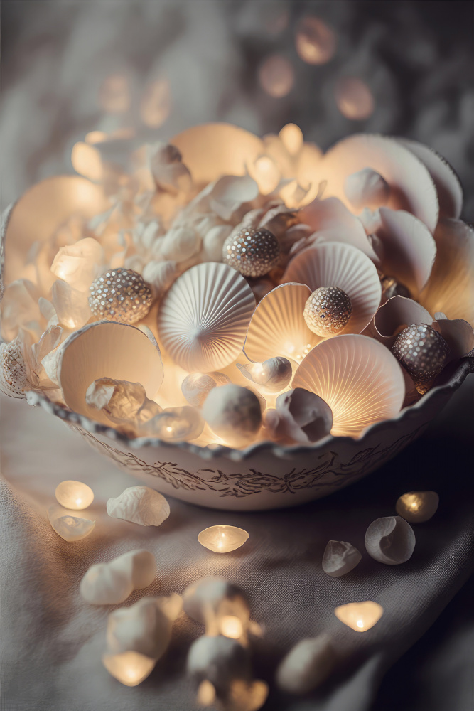 Glowing Sea Shells from Treechild