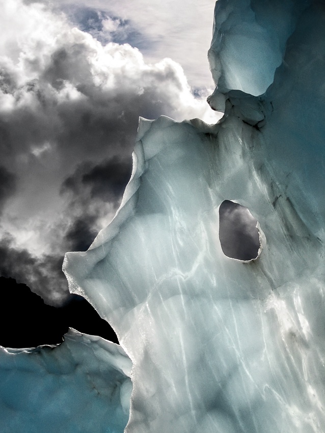 Ice details in Franz Josef Glacier from Tristan Shu