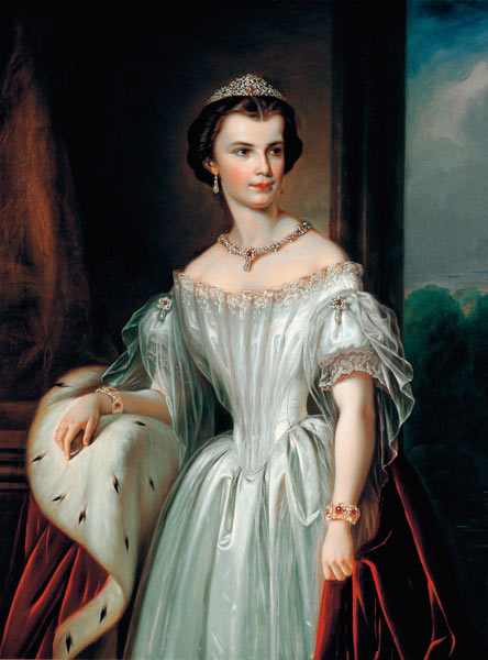 Kaiserin Elisabeth von Österreich und Königin von Ungarn (1837-1898). from (around 1900) Anonym