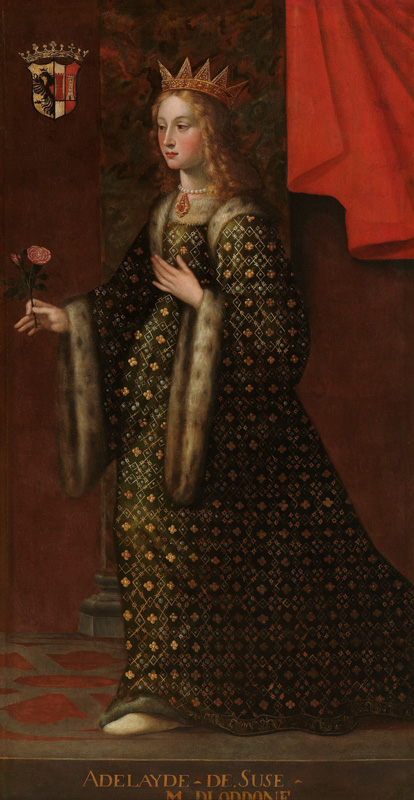Adelaide of Susa,  wife of Otto of Savoy from Unbekannter Künstler